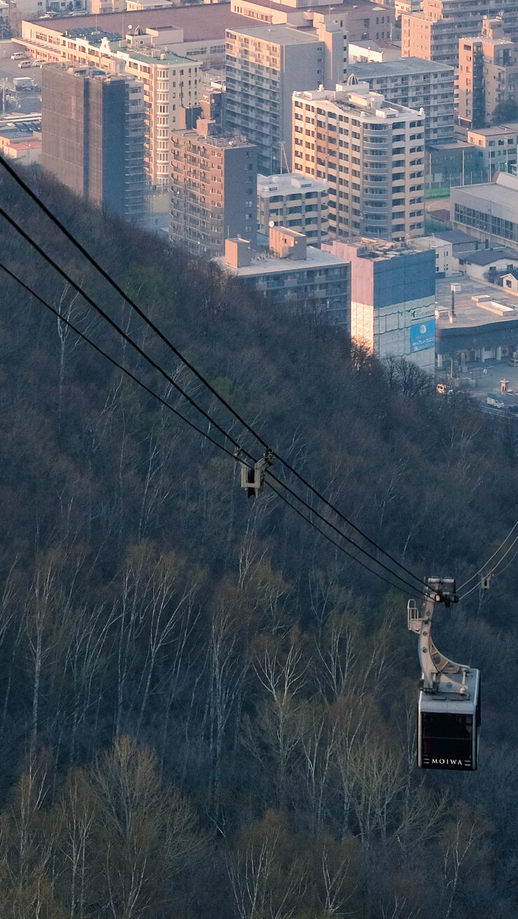 MT. Moiwa Ropeway Sunset